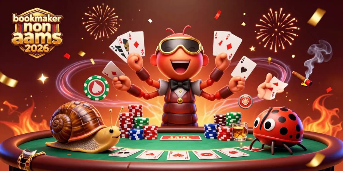 Gioca e vinci su bookmaker non aams 2026 con divertenti personaggi e carte nel casinò
