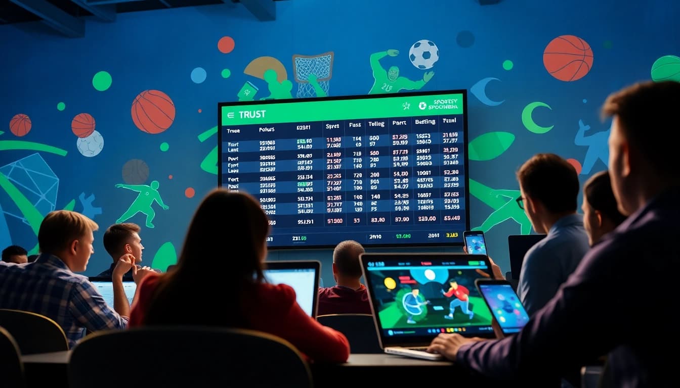 Engaging users in online sports betting British Columbia through dynamic digital interfaces and sports themes.