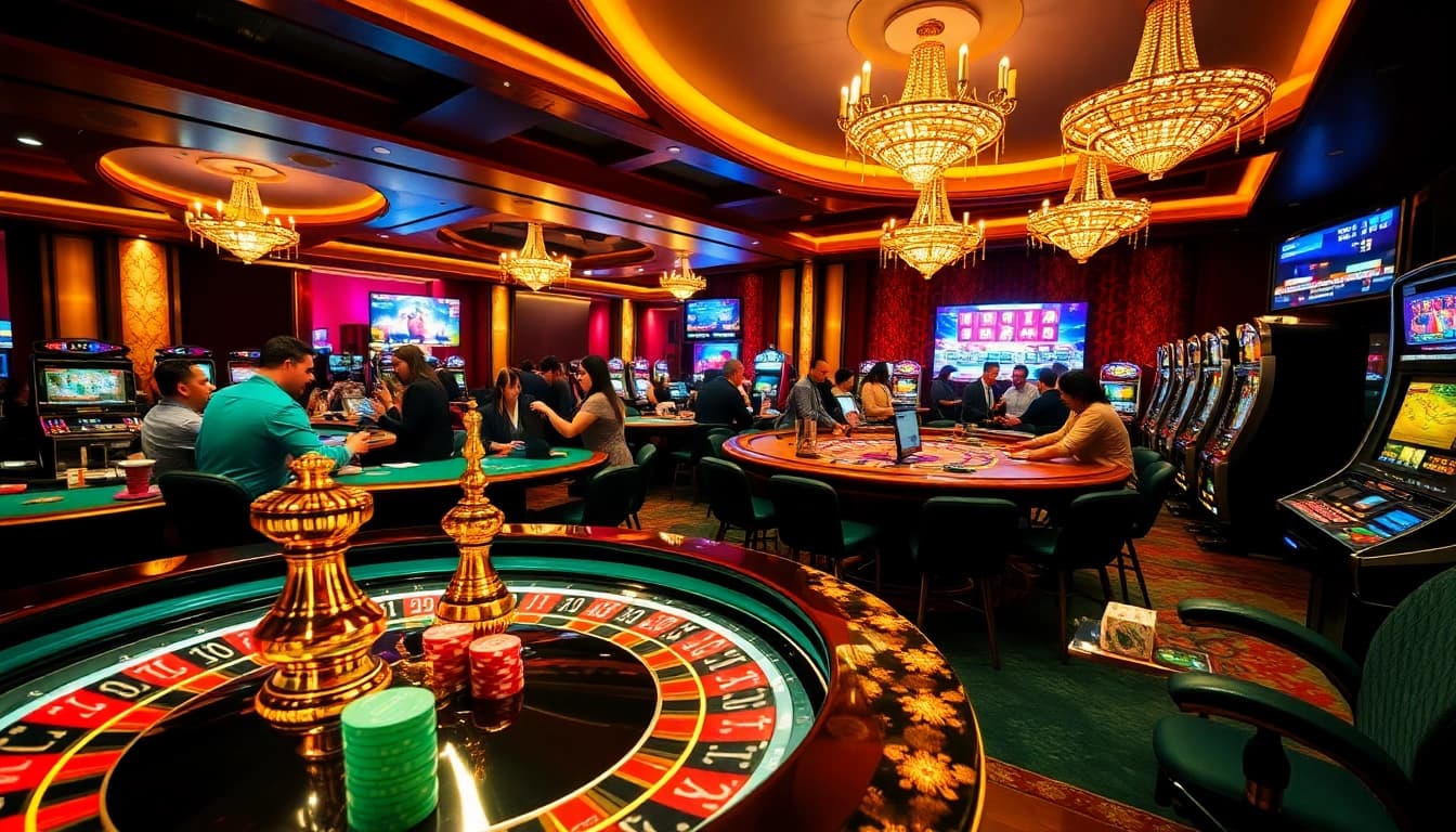 Vivez l'excitation au meilleur casino en ligne france avec des tables vibrantes et des joueurs engagés dans des jeux palpitants.