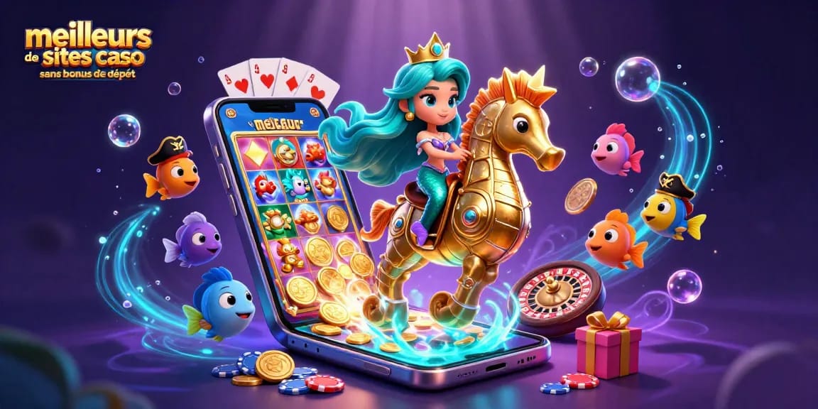 Gagnez avec les meilleurs sites de casino sans bonus de dépôt et plongez dans l'aventure.