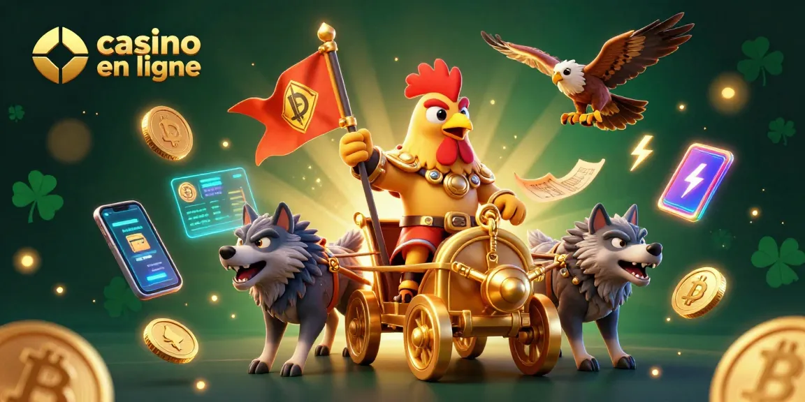 Plongez dans l'univers du casino en ligne avec des jeux riches et des personnages animés captivants.