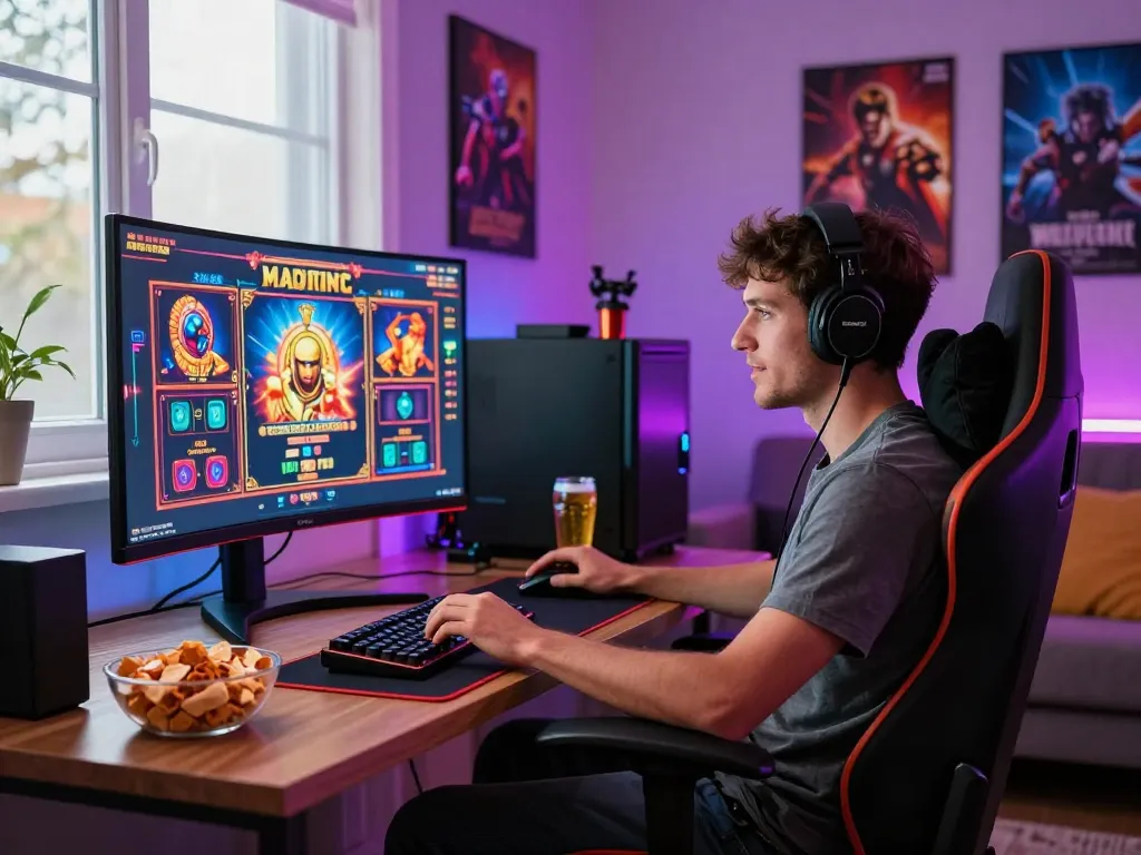 Sesi permainan situs slot gacor yang menarik dengan visual yang hidup dan suasana yang nyaman.