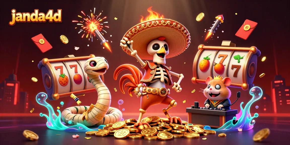 Menangkan jackpot di janda4d dengan simbol buah dan angka keberuntungan pada permainan slot online.