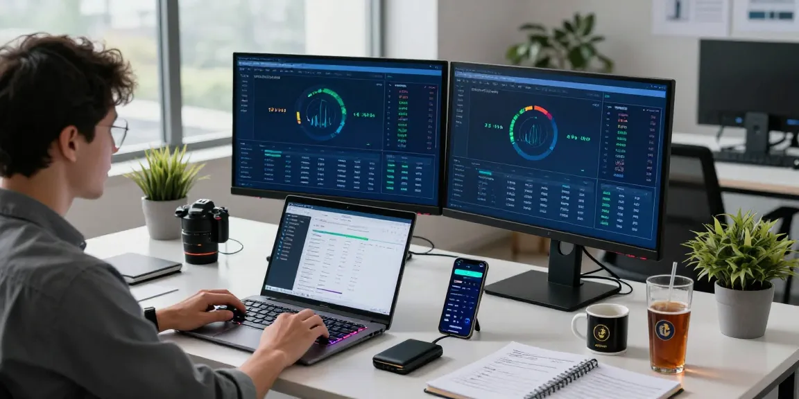 Crypto cloud mining workspace with blockchain mining stats and digital wallet insights