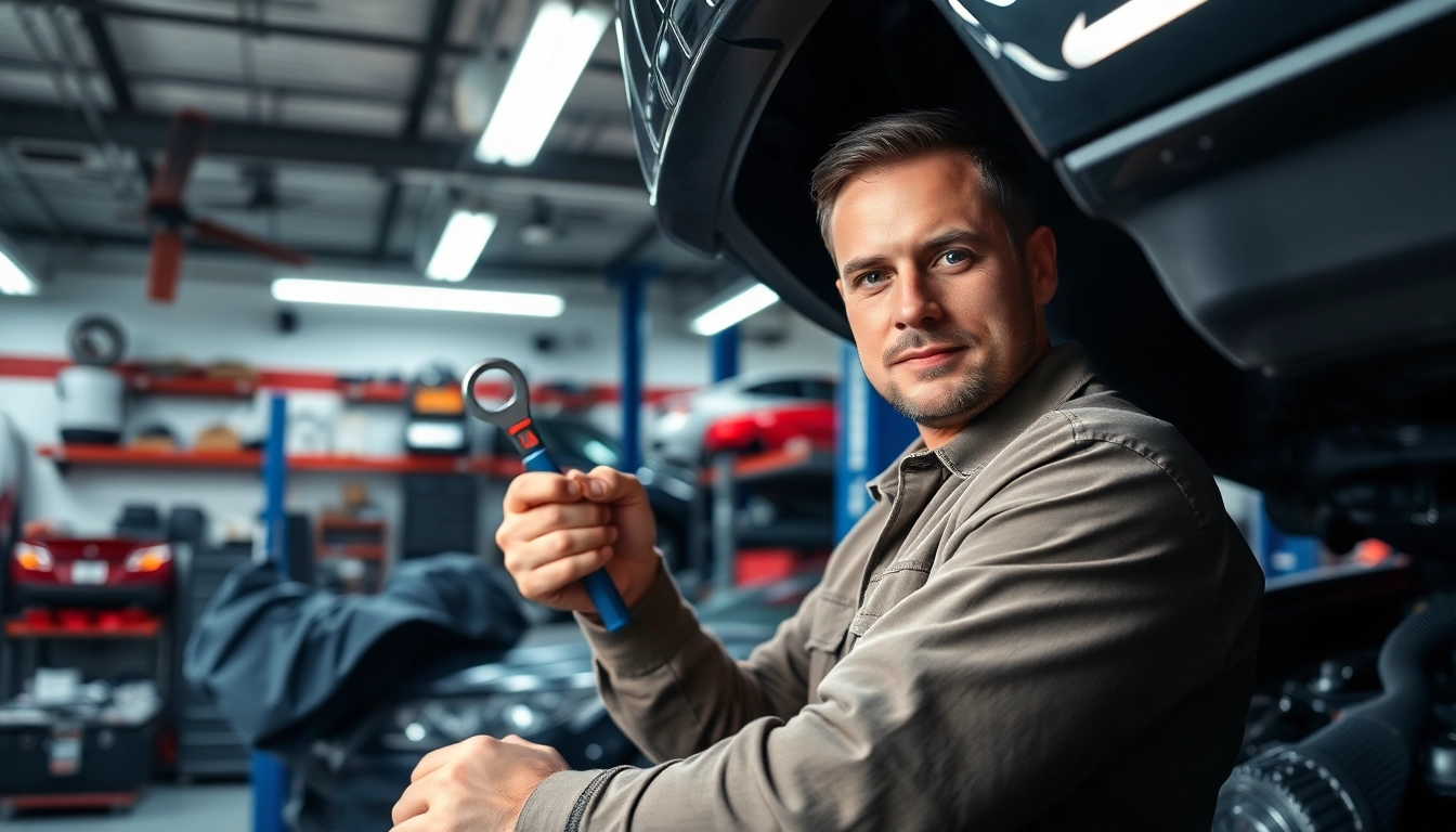 Understand the process of obtaining an extended warranty after factory warranty expires with a mechanic inspecting a vehicle.