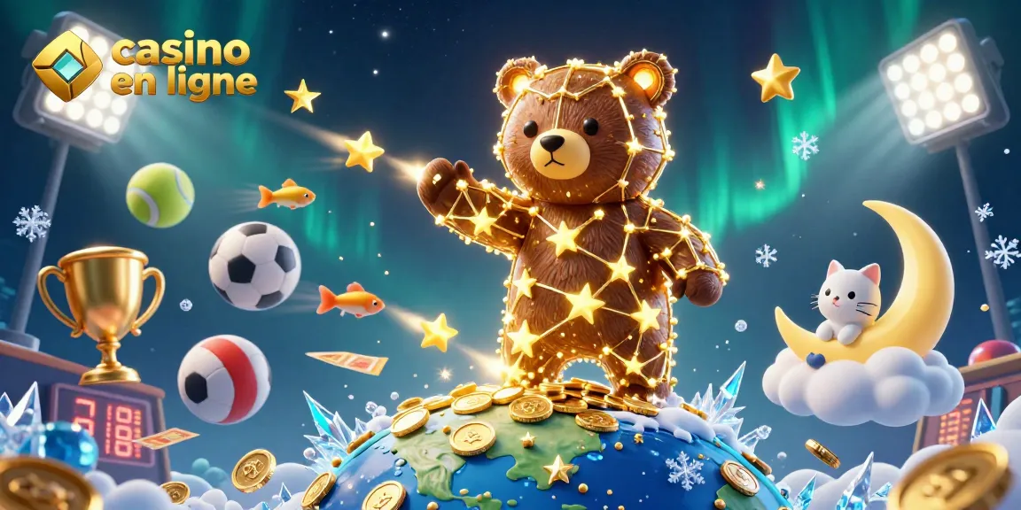 Casino en ligne : découvrez l'univers captivant des jeux avec un ours constellation.