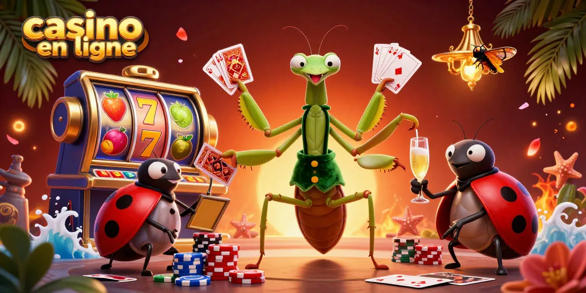 Découvrez l'univers fascinant du casino en ligne avec ce magnifique visuel interactif.