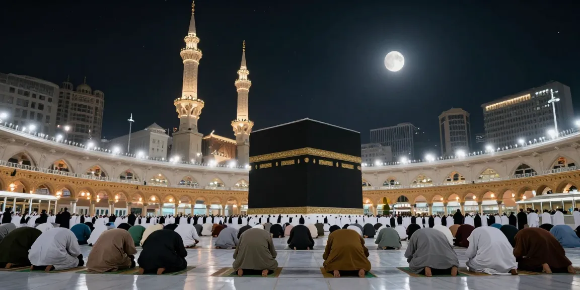 Experience umroh Itikaf in serene tranquility at Masjidil Haram, offering a perfect travel guide for spiritual tourism.