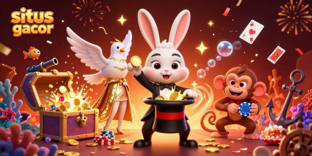Situs slot gacor dengan karakter menarik mendapatkan jackpot dalam permainan slot yang seru