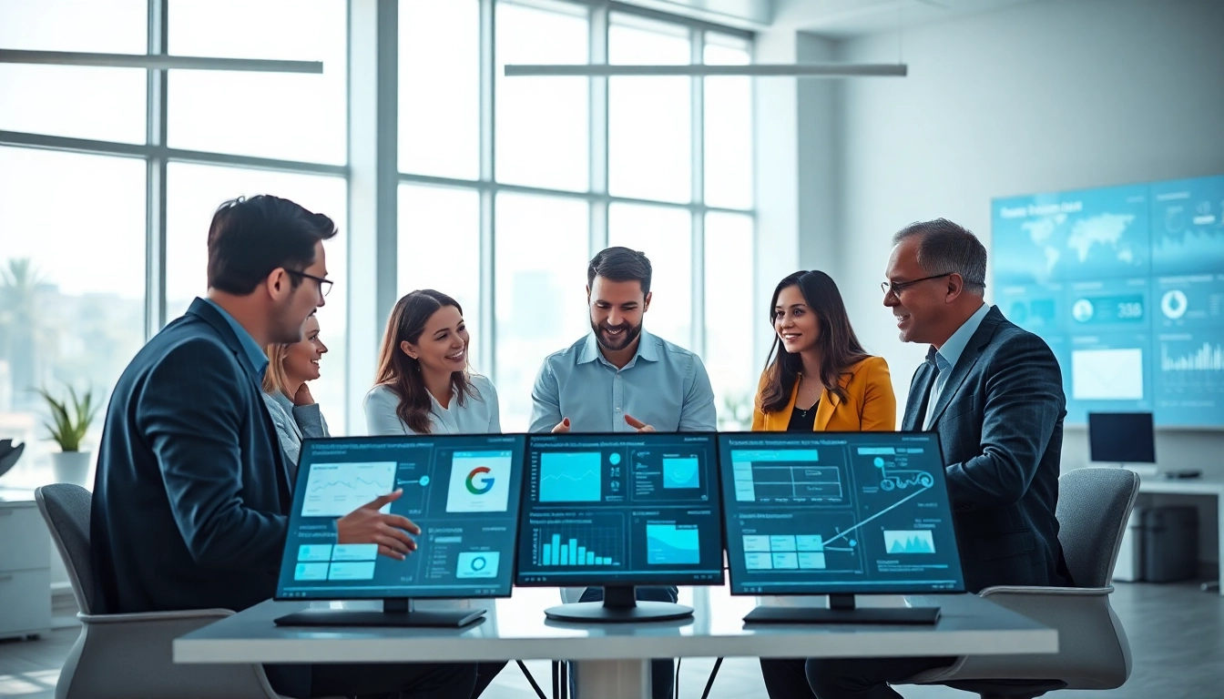 Enhance productivity with an enterprise assistant saas while teams collaborate in a modern office.