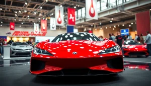 Engage with thrilling displays at the Auto Cars Show featuring stunning vehicles and vibrant atmosphere.