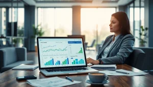 카드깡에 대한 분석을 하는 금융 전문가의 모습