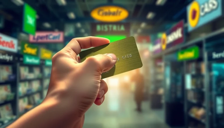 카드깡을 이용하는 금융 거래의 손짓을 강조한 이미지