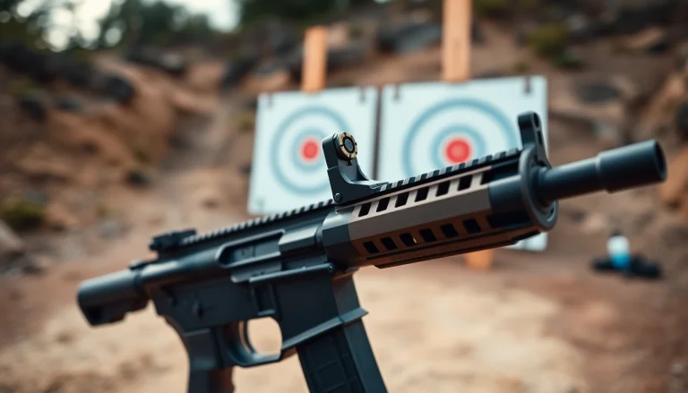 Explore Wot trigger precision mechanics showcased on an AR-15 setup in a shooting range.