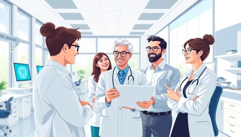 Optimize dental practice management through a cohesive team in a modern clinic setting.