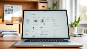 Crafting a standout Resume Builder with diverse template options and customization features