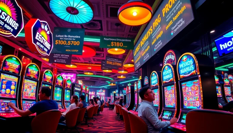 Exciting online gameplay experience showcasing hoki138 pro slot games, engaging players in a vibrant casino atmosphere.