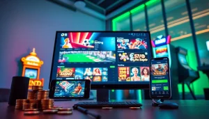 Explore the innovative gaming experience on https://acb8.buzz/ with a dynamic online betting interface showcasing various game options.