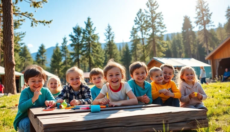 Children enjoying various activities at holiday camps with smiles and laughter.
