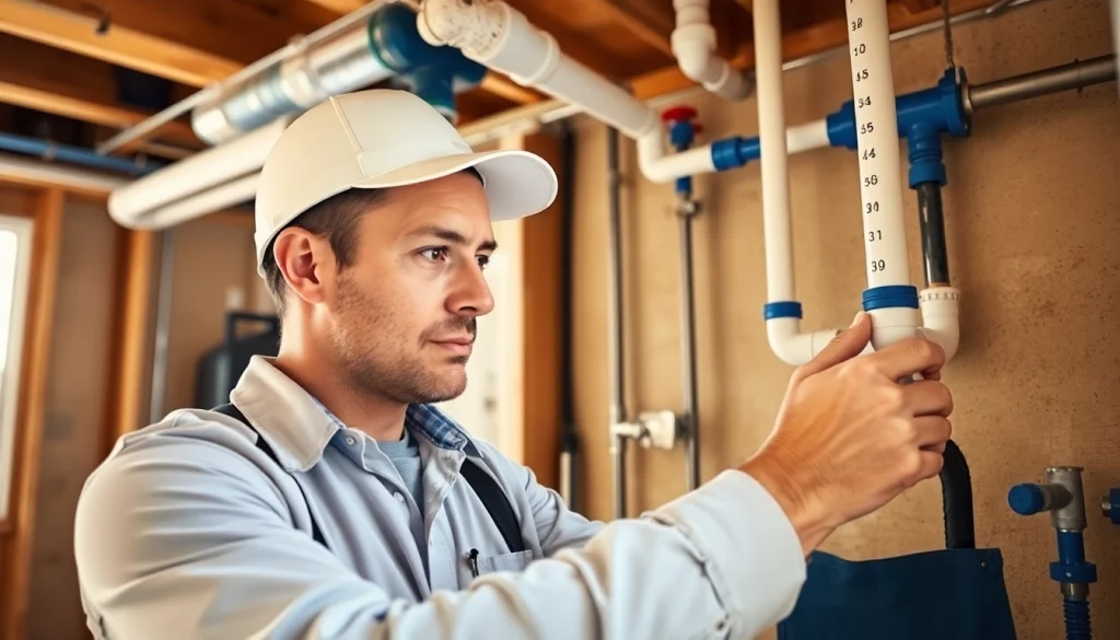 Plumber performing Whole House Repiping Saint Petersburg FL in a residential setting.