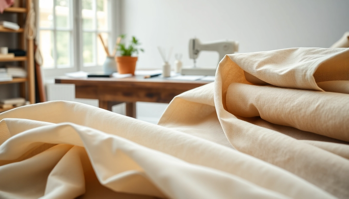 Verken hoogwaardige linnen stoffen in diverse texturen en kleuren, perfect voor elk project.