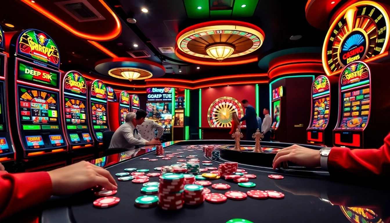 Rasakan sensasi berjudi dengan tampilan menakjubkan mesin slot Depo 5k dan aksi poker.