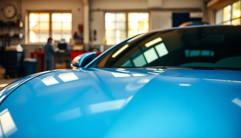 PPF Chattanooga service showcasing a sleek car pre and post application of paint protection film.