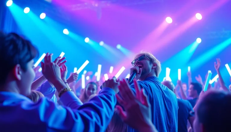 Catch the latest bts news highlighting BTS members engaging with their fans during an electrifying concert.