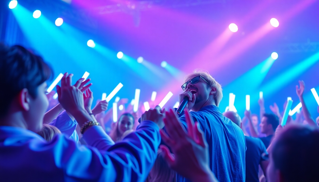 Catch the latest bts news highlighting BTS members engaging with their fans during an electrifying concert.