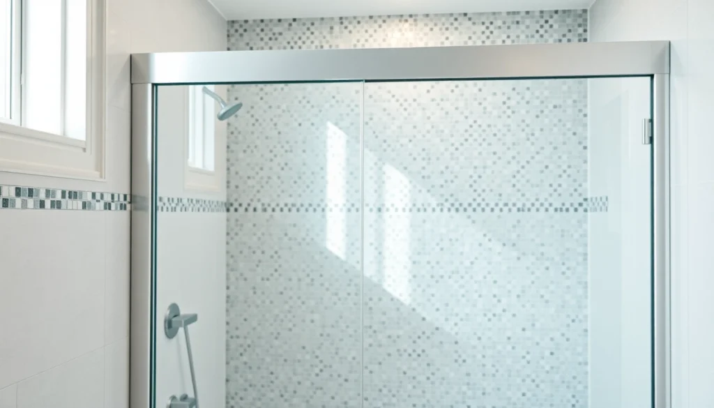 Transform your bathroom with a modern sliding shower door that enhances style and accessibility.