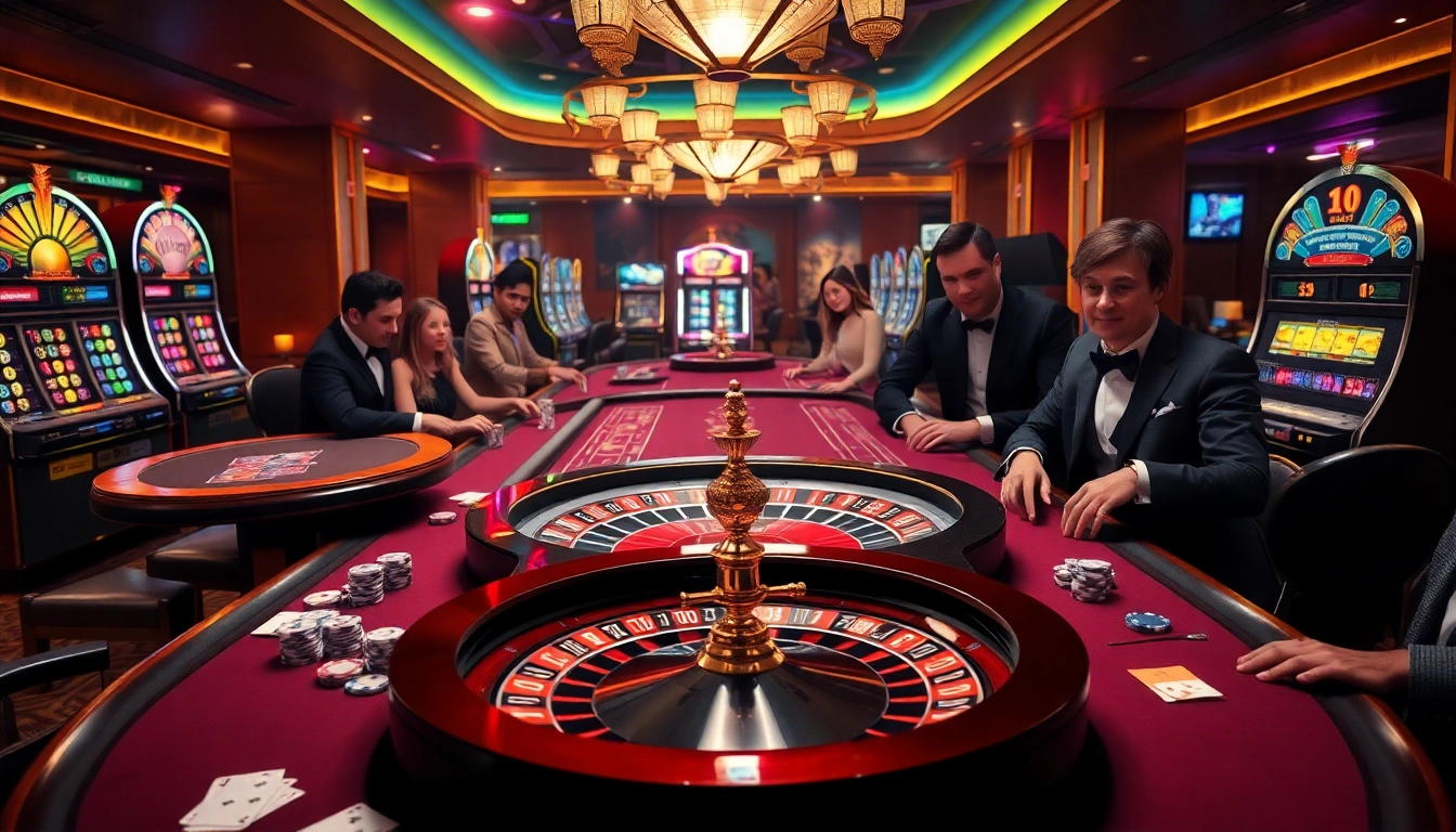 Vivez les frissons du meilleur casino en ligne France avec des tables de jeu vibrantes et une ambiance animée.