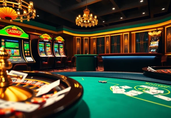 Découvrez l'excitation du casino en ligne Français avec des jeux de cartes vibrants et des machines à sous.