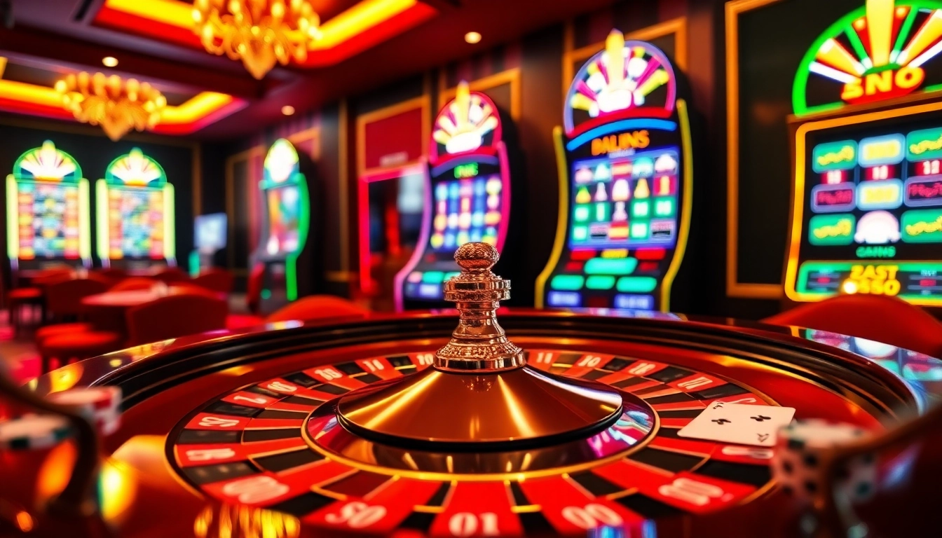 Vivez l'excitation d'un casino en ligne France avec roulette, jetons de poker et interfaces en ligne.