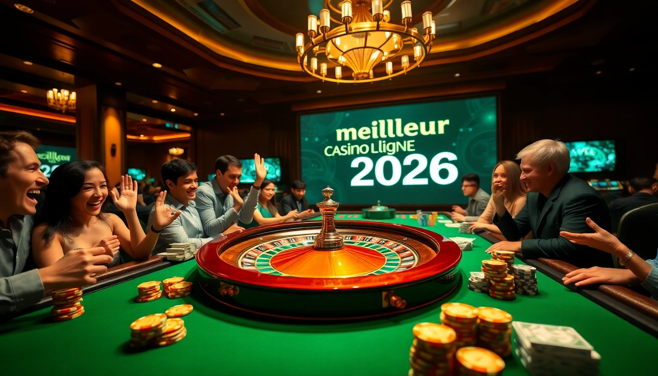 Vivez l'excitation du meilleur casino en ligne 2026 avec des tables de jeu vibrantes et des gains passionnants.