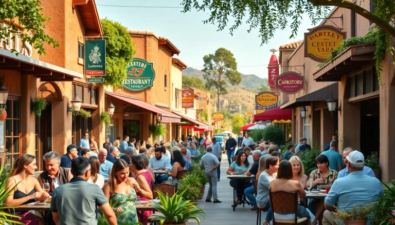 Experience Clarksburg ca restaurants bustling with life, laughter, and flavors in a vibrant setting.