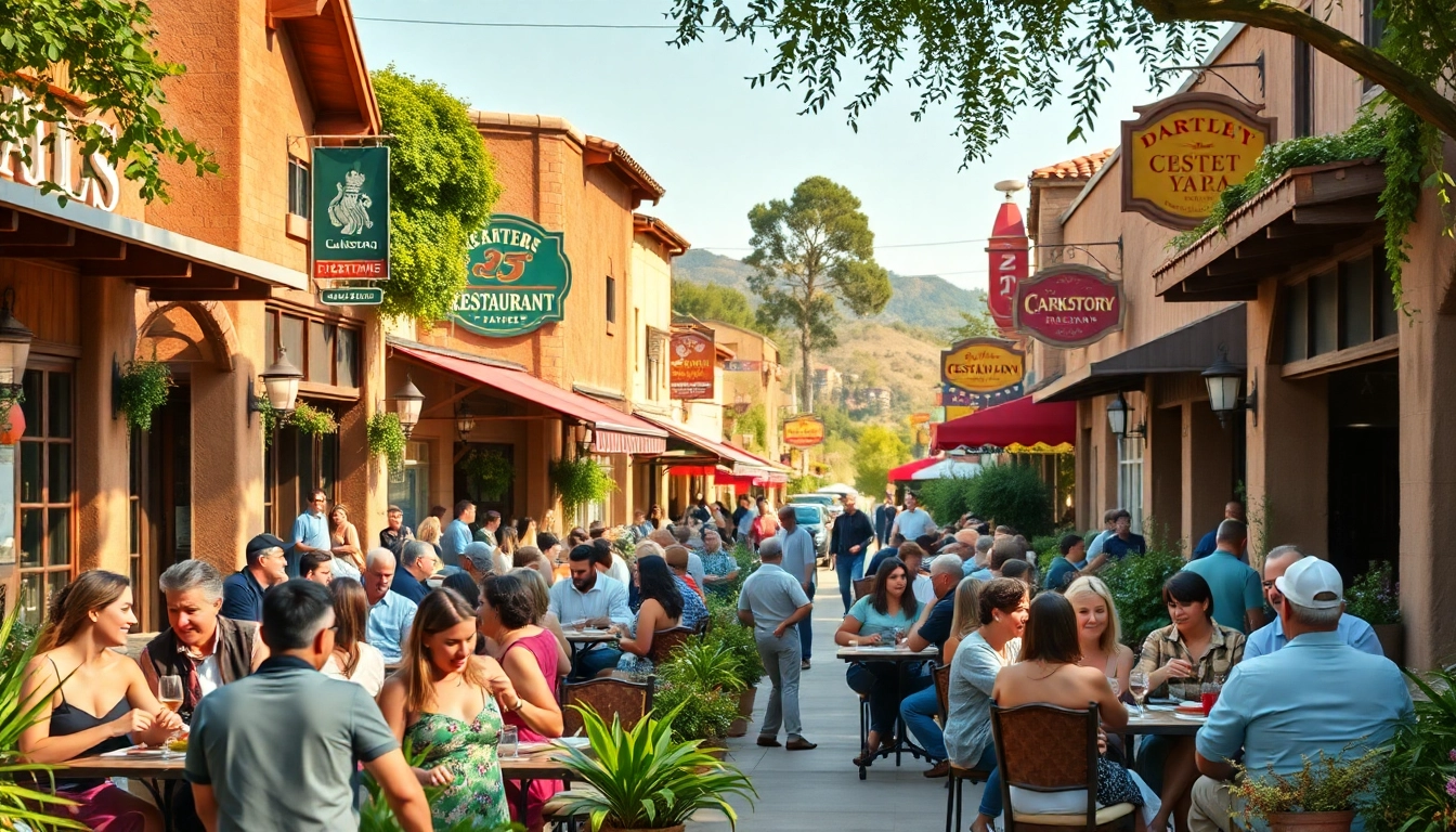 Experience Clarksburg ca restaurants bustling with life, laughter, and flavors in a vibrant setting.