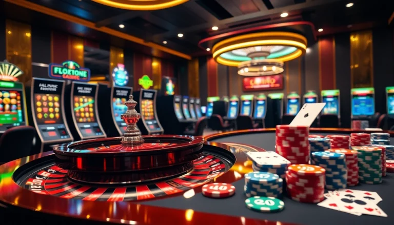 Découvrez l'excitation du casino en ligne français avec des tables de poker vibrantes et des roues de roulette tournantes.