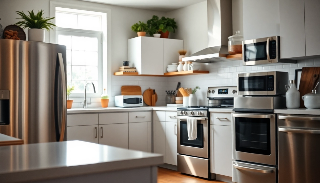 Explore the latest home appliances ensuring your kitchen is modern and efficient.