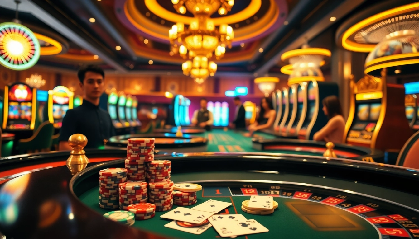Joueurs engagés au meilleur casino en ligne France, avec de l'action roulette et poker.