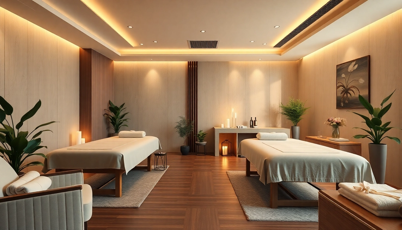 평화로운 분위기와 현대적인 가구, 환영하는 분위기를 갖춘 프리미엄 마사지 숍에서 송도마사지를 만끽하세요.