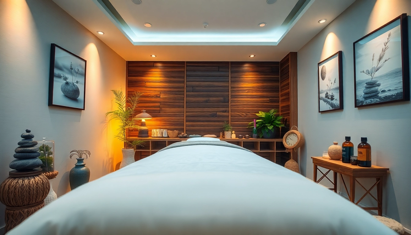 편안한 분위기와 차분한 색조의 하남마사지 치료실