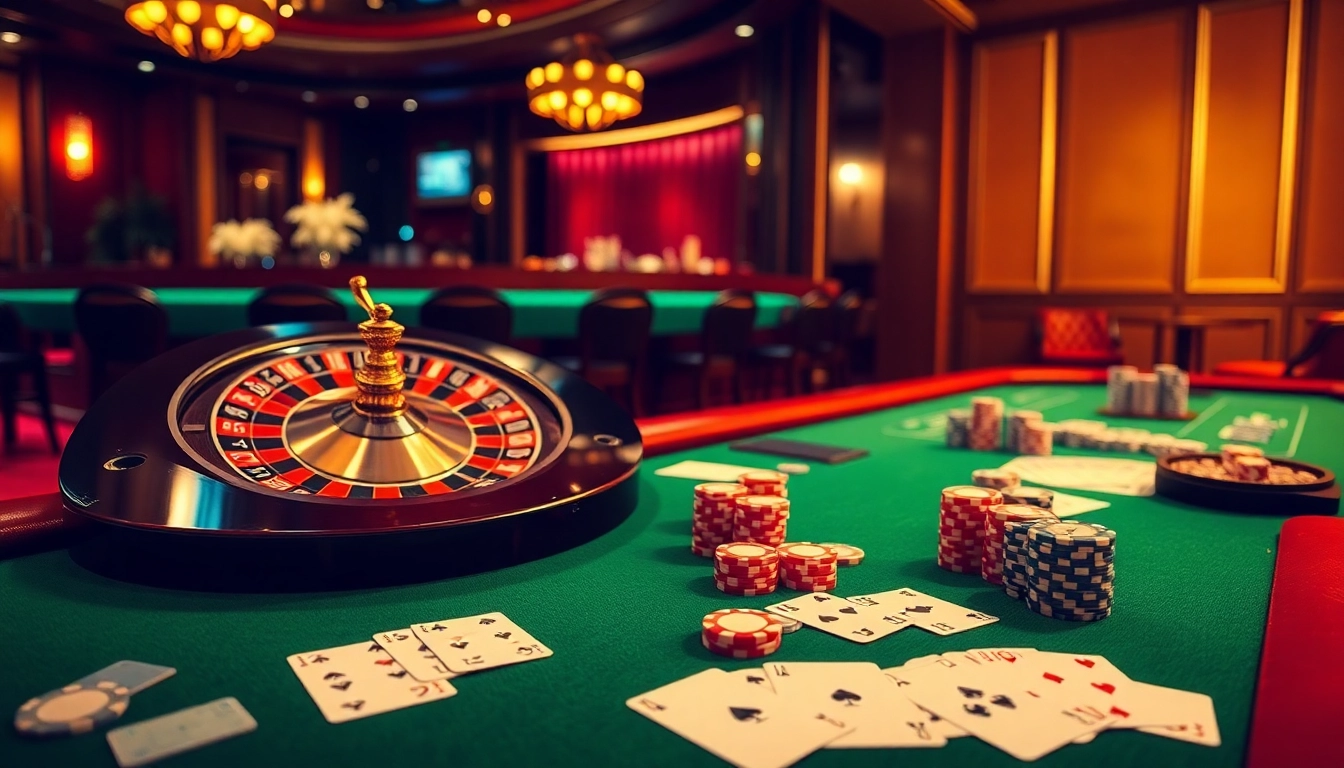 Jeu excitant au meilleur casino en ligne France avec roulette et poker.