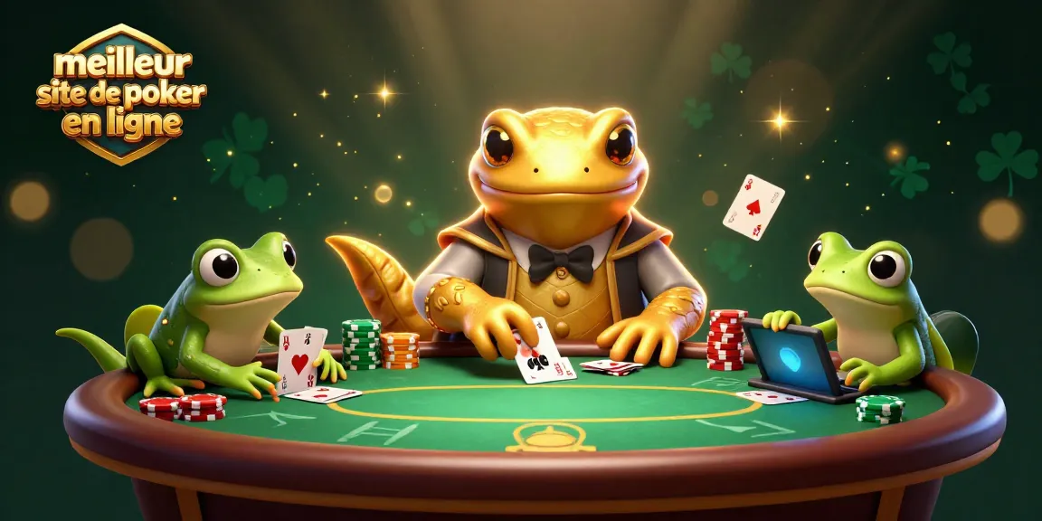 Gagnez avec le meilleur site de poker en ligne en jouant sur des tables animées et stratégiques.