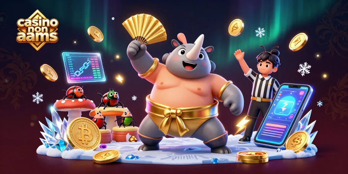 Gioca nei migliori casino non AAMS con un campione in azione che distribuisce monete dorate.