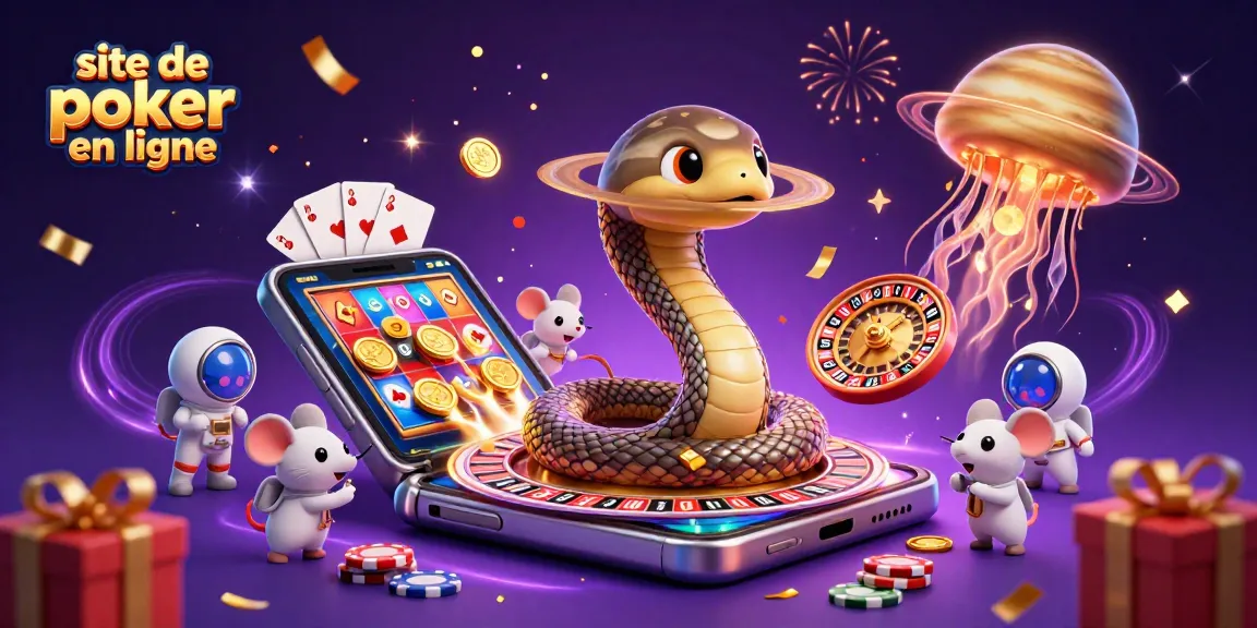 Venez jouer sur le site de poker en ligne et participez à des parties palpitantes avec des croupiers virtuels.