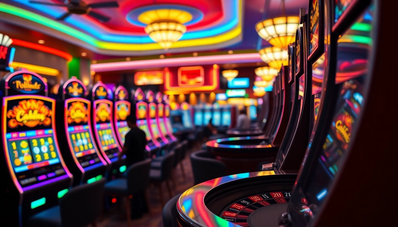 Menangkan permainan situs toto dengan slot menawan dan penerangan cerah di kasino.