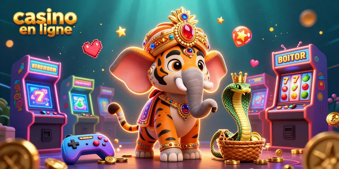Découvrez l'univers captivant du casino en ligne avec des personnages amusants et des éléments de jeu dynamiques.