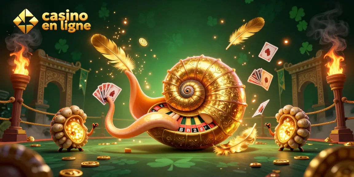 Déclencher la passion du jeu avec notre casino en ligne et un nautilus géant fascinant.