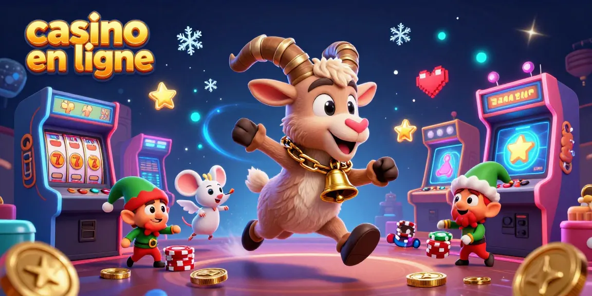 Célébrez votre chance au casino en ligne avec un Krampus au centre d'un monde de jeux animé.