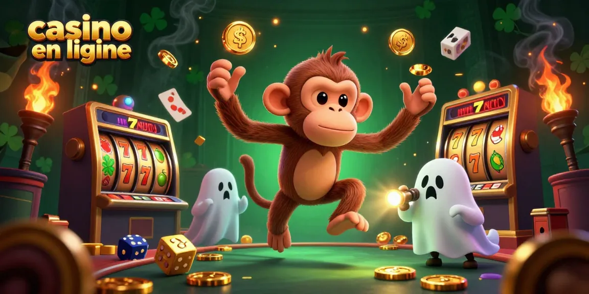 Jouez dans un casino en ligne avec des symboles chanceux et des personnages amusants.